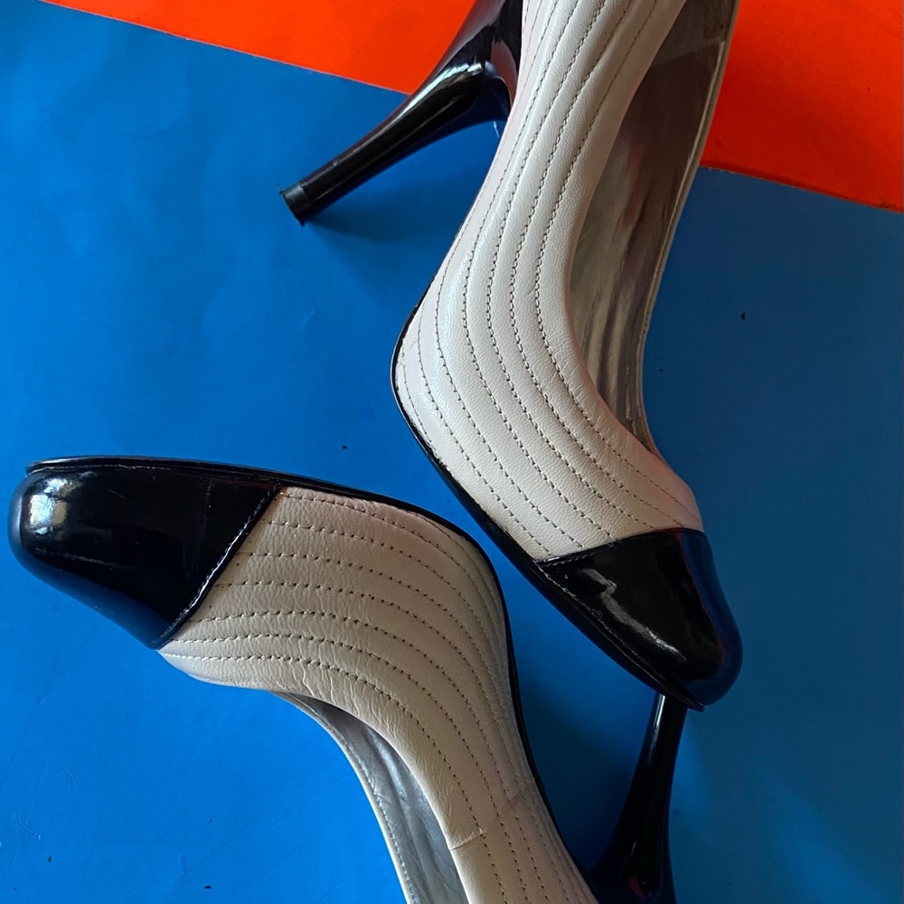 BCBGirls leather pumps